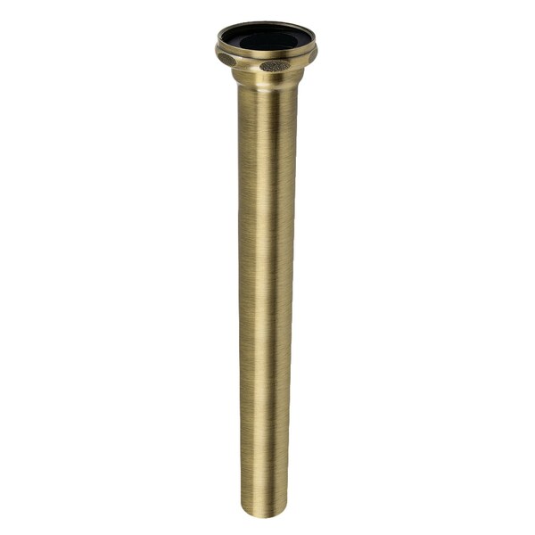 112 to 114 StepDown Tailpiece, 12 Length, Antique Brass